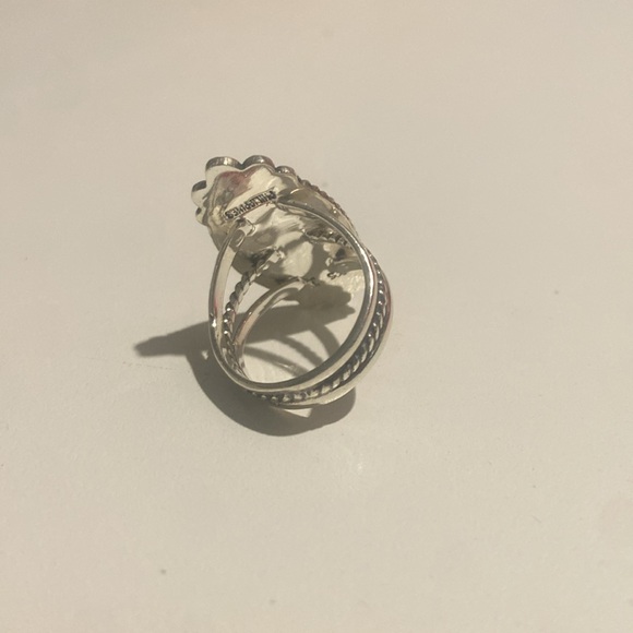 Sterling silver turquoise ring - Picture 4 of 7